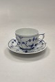 Danam Antik presents: Bing and Grondahl Blue Painted / Blue Fluted Large Coffee Cup and saucer