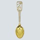 A. Michelsen; Christmas spoon 1938, Ebbe Sadolin