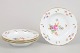 Meissen, set of four deep pasta plates.