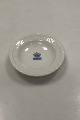 Royal Copenhagen Forhandle Platte på Hvid Halvblonde
