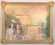 Charles Joseph Watelet (1867–1954), Pastel, Belgian Artist.