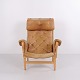 Osted Antik & Design presents: Bruno Mathsson Pernilla 69 Lounge Chair in Beech, Leather and Canvas for Dux