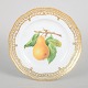 Royal Copenhagen, Flora Danica frugttallerken.