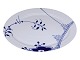 Blå Mega MusselmaletOval middagstallerken 28 cm.