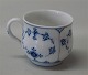 Blue Fluted Danish Porcelain 064-1 Mustard/Cream cup with lid 6 cm