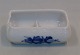 Danish Porcelain Blue Flower braided Tableware 8150-10 Slat cellar 10 x 7,5 cm