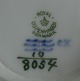Blå Blomst Flettet porcelæn. Ragoutfad med låg nr. 8054 i 2. sortering. 