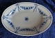Empire porcelæn, ovale serveringsfade 25cm