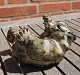 Royal Copenhagen stoneware figurine No 20271, Bear lying