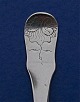 Danish rococo silver flatware, dinner spoon from 2nd half of 18th Century