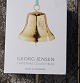 Georg Jensen Dänemark Weihnachtsschmuck aus vergoldetem Messing. Weihnachtsglocke von 2016 im Originalkarton.