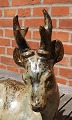 Royal Copenhagen Denmark stoneware figurine No 20507, Stag.