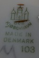 Måge med guld porcelæn, Stor kaffekop eller tekop nr. 103 uden underkop.