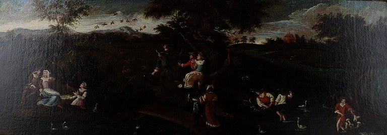 Ubekendt flamsk Old master, 1700 tallet. 