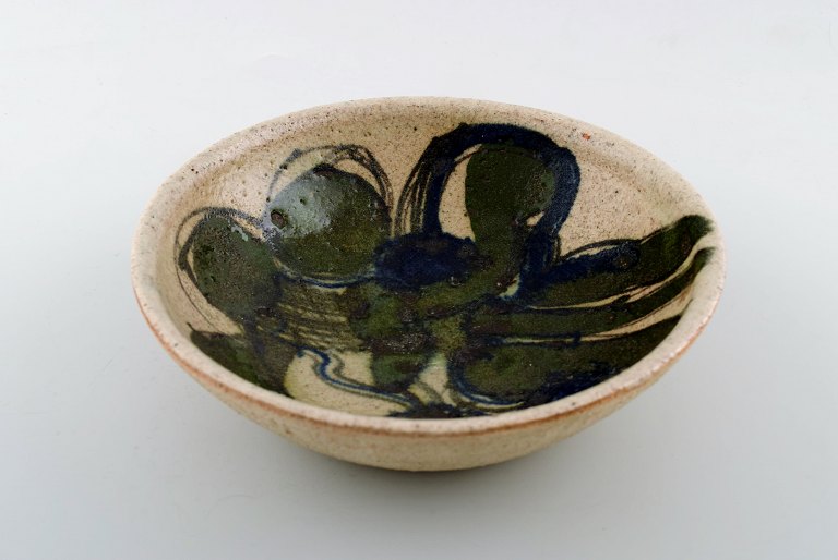 Unique ceramic bowl by Sten Lykke Madsen, own workshop.