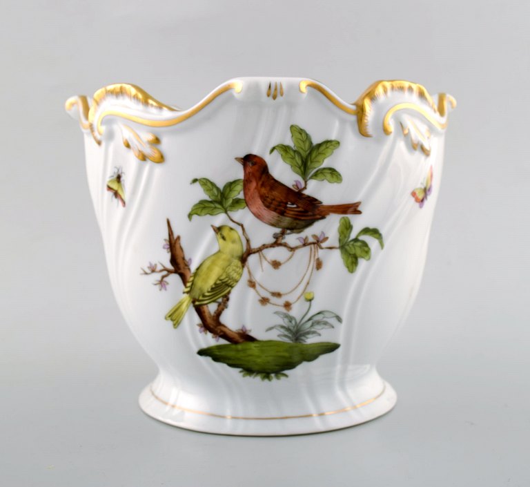Herend, urtepotteskjuler/champagnekøler i porcelæn. 
