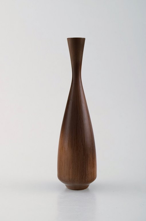Berndt Friberg Studio keramikvase. Moderne svensk design. Unika, håndlavet. 1956.