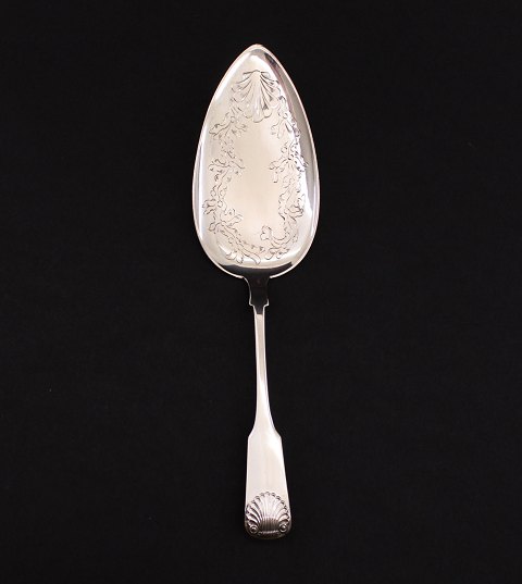 Mussel  silver cake spade