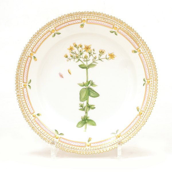 Flora Danica plate #3550. "Hypericum quadranqulum Müll". D: 22cm