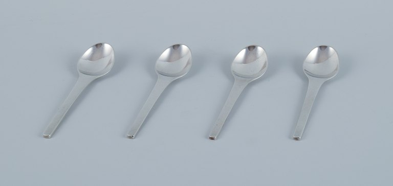 Georg Jensen, Caravel, fire kaffeskeer i sterlingsølv.