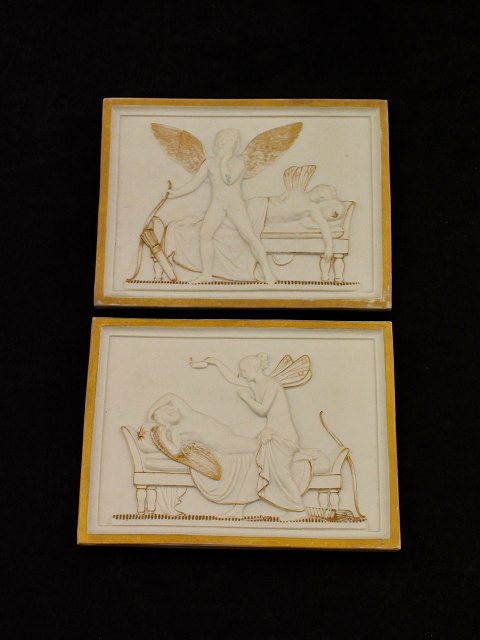 Bing & Grøndahl biscuit plaques