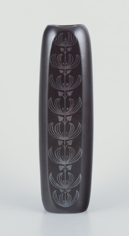 Sven Johnson for Gustavsberg. “Facett” ceramic vase.
