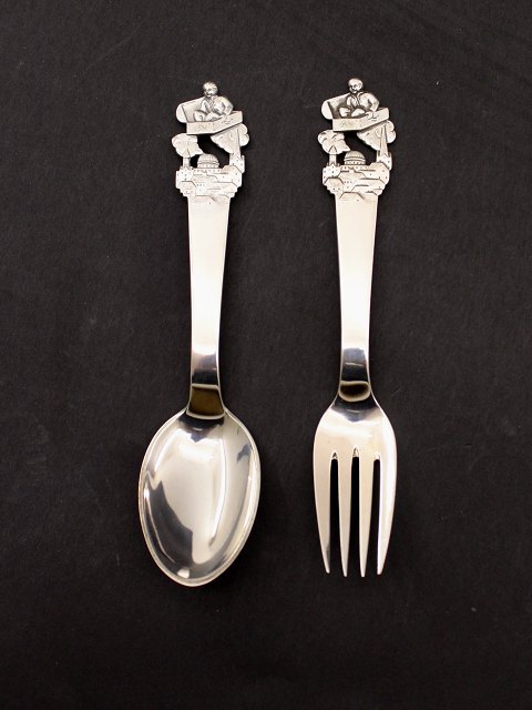 H C Andersen barne ske/gaffel