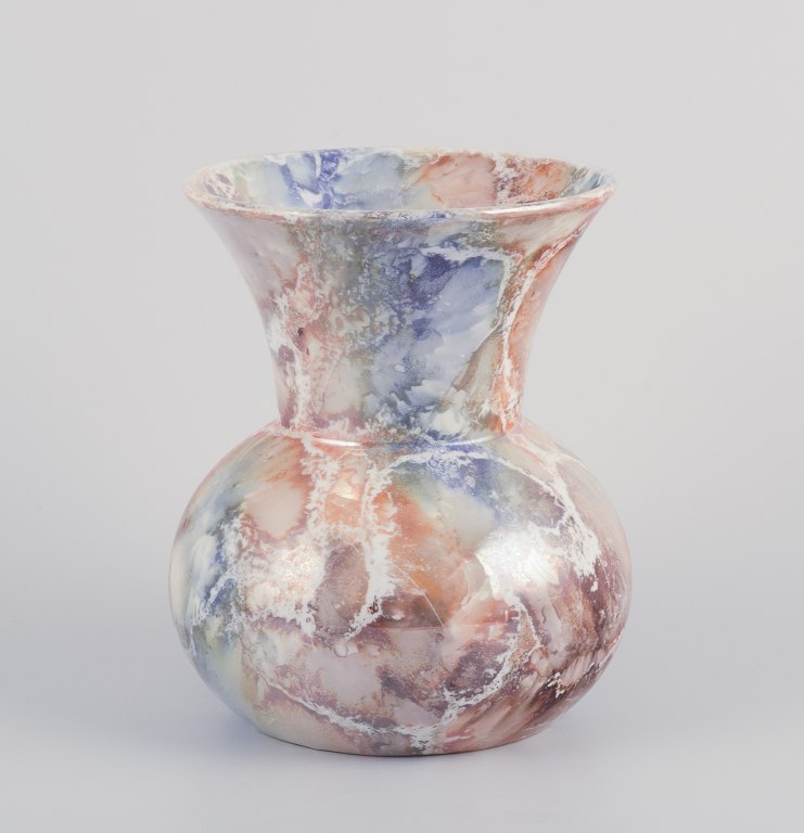 Arabia, Finland.
Art Deco ”Marmor” keramikvase.