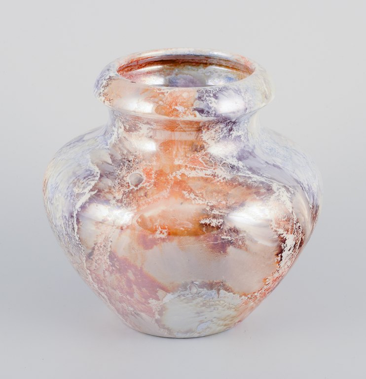 Arabia, Finland.
Art Deco ”Marmor” keramikvase.