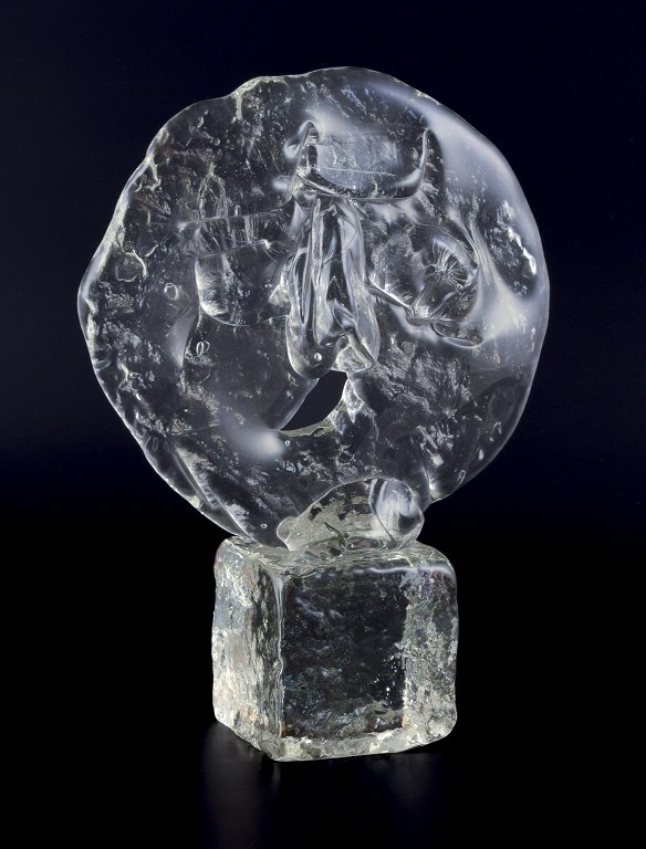 Ermanno Nason for Cenedese, Murano.Large sculpture of a man