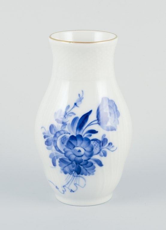 Royal Copenhagen Blue Flower Curved vase.