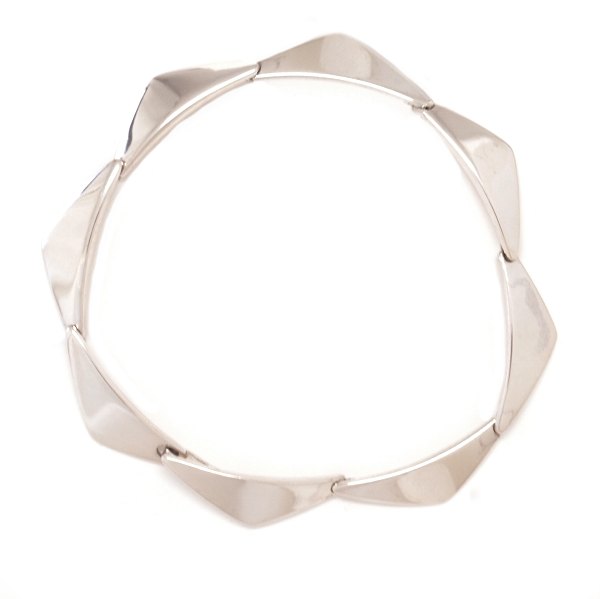 Hans Hansen sterlingsilver "Peak" bracelet. L: 24cm