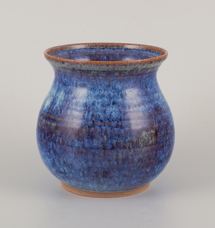 Swedish ceramicist.
Unique ceramic vase.