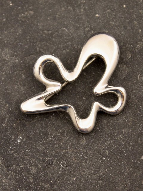 Georg Jensen "Splash" sterling sølv broche 321