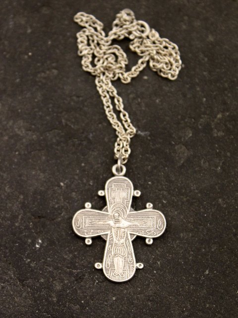 830 silver Dagmar cross