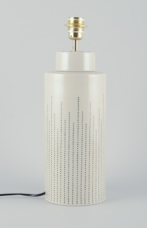 Mimou, stor bordlampe af stentøj.