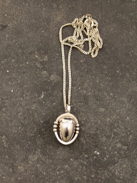 Georg Jensen sterling sølv agern vintage vedhæng