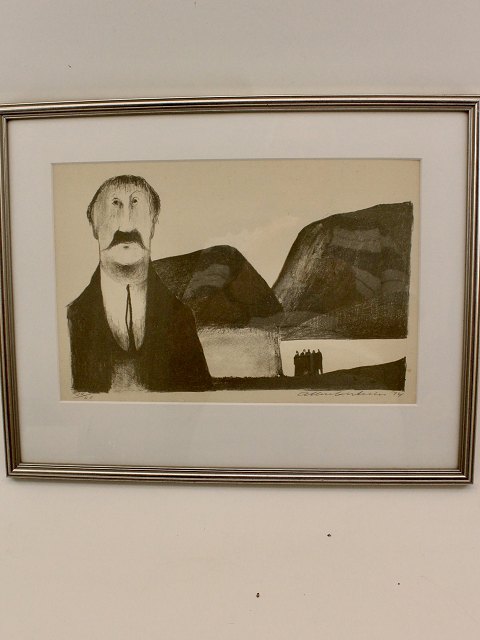 Albert Bertelsen lithograph