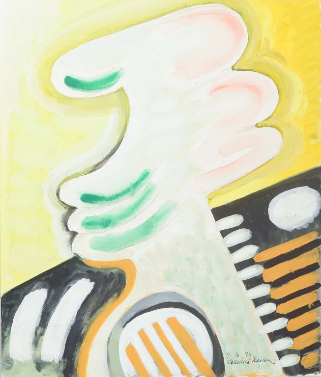 Osmund Hansen
Abstract composition.
Gouache on paper.