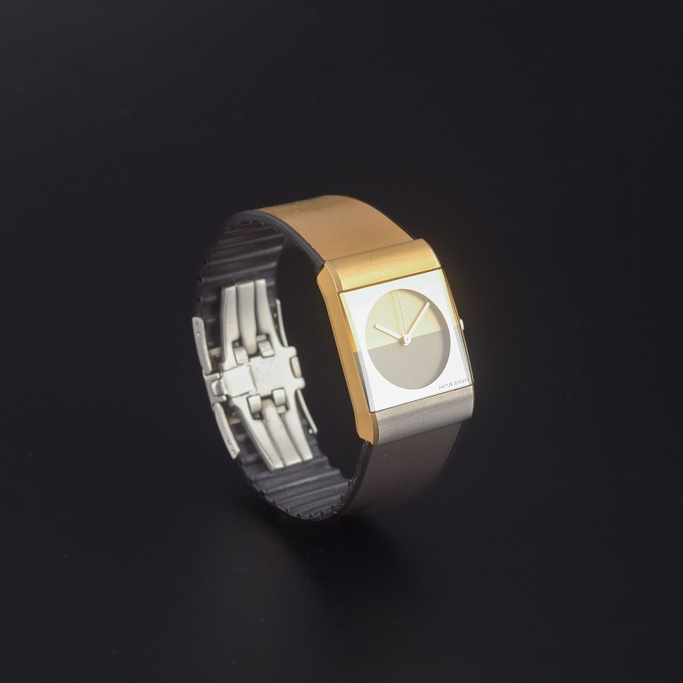Jacob JensenWristwatch in titanium, ca. 1990s.