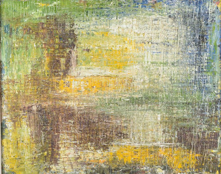 Skandinavisk kunstner
Abstrakt komposition.
Olie på lærred.