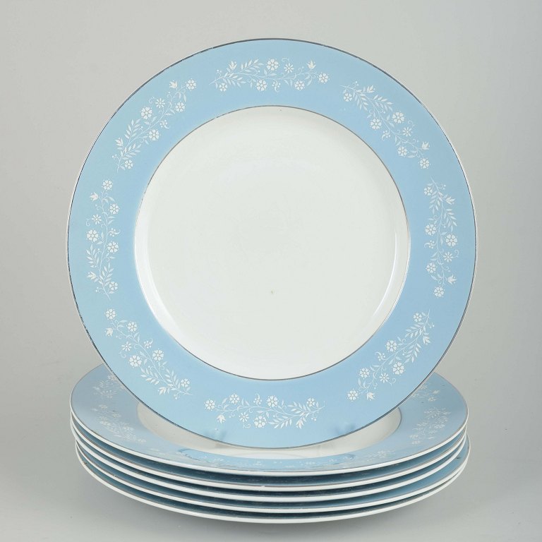 Grindley, “Mille Fleurs”6 large dinner plates.