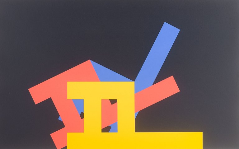 Per Arnoldi (f. 1941)
Serigrafi.