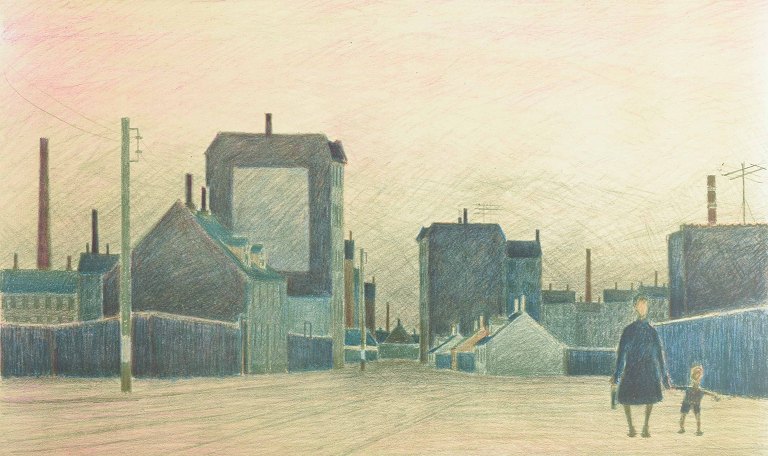 Folmer Bendtsen (1907–1993)
Farvelitografi.