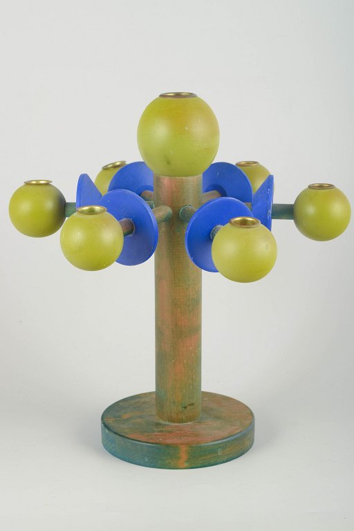 Lisa Larson for Sandbergs, Nora stad Sweden
Lysestage, 1980’erne.