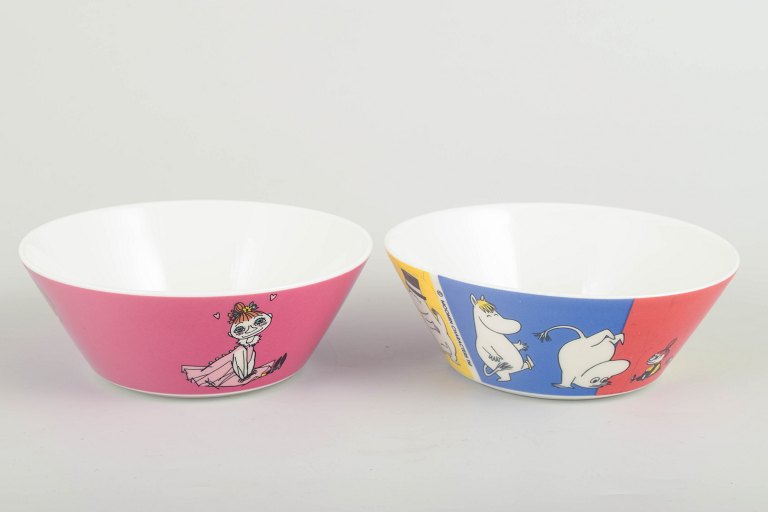 Arabia FinlandMoomin bowls, 21st century.