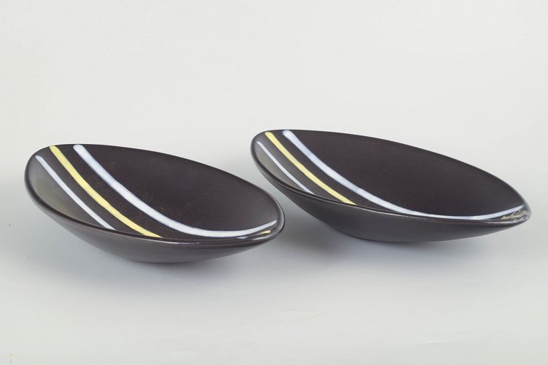 Hjördis Oldfors for Upsala-Ekeby“Trio” bowls, model 377, 1960s.