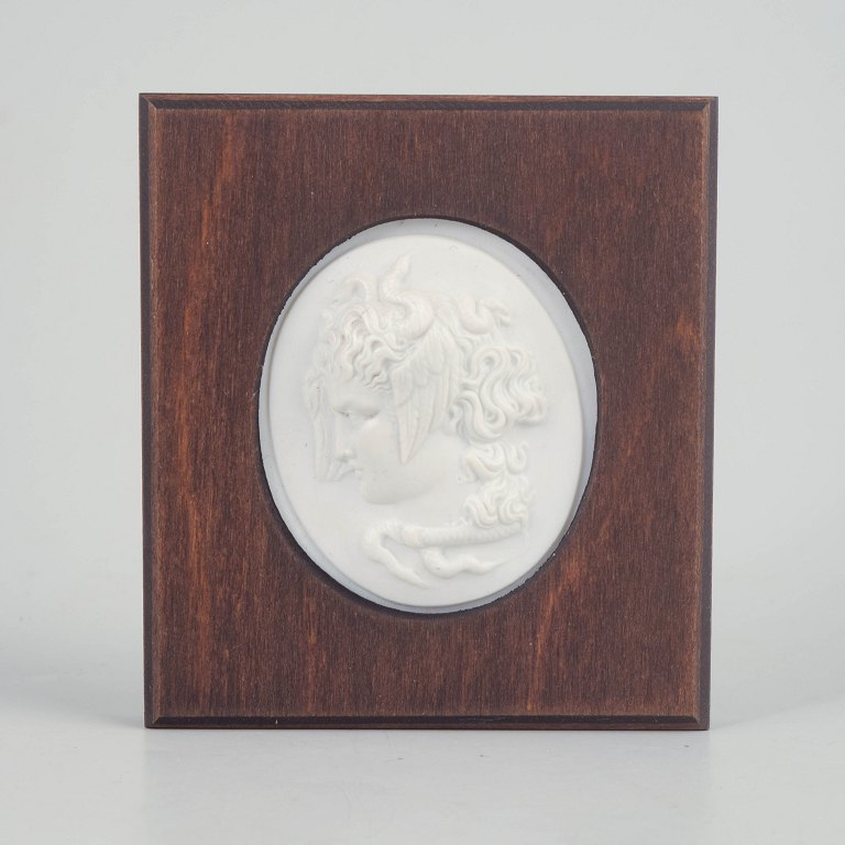 MeissenBiscuit plaque, c. 1970s.