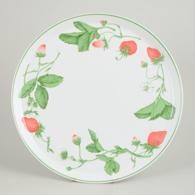 Bill Goldsmith for Limoges, Fraise, large serving tray.