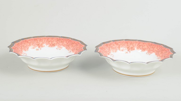 Royal Copenhagen, Fairytale set of 2 bowls.